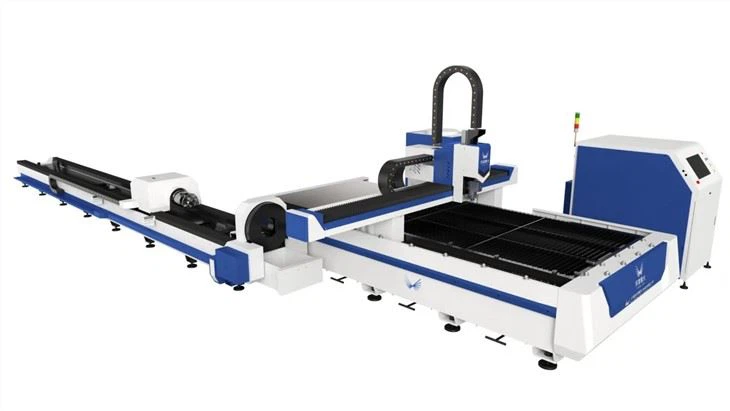 An Díolachán is Fearr ó China Factory 1500-8000W Bileog Miotal CNC Gearrthóir Léasair / Meaisín Gearrtha Gan Chlúdach